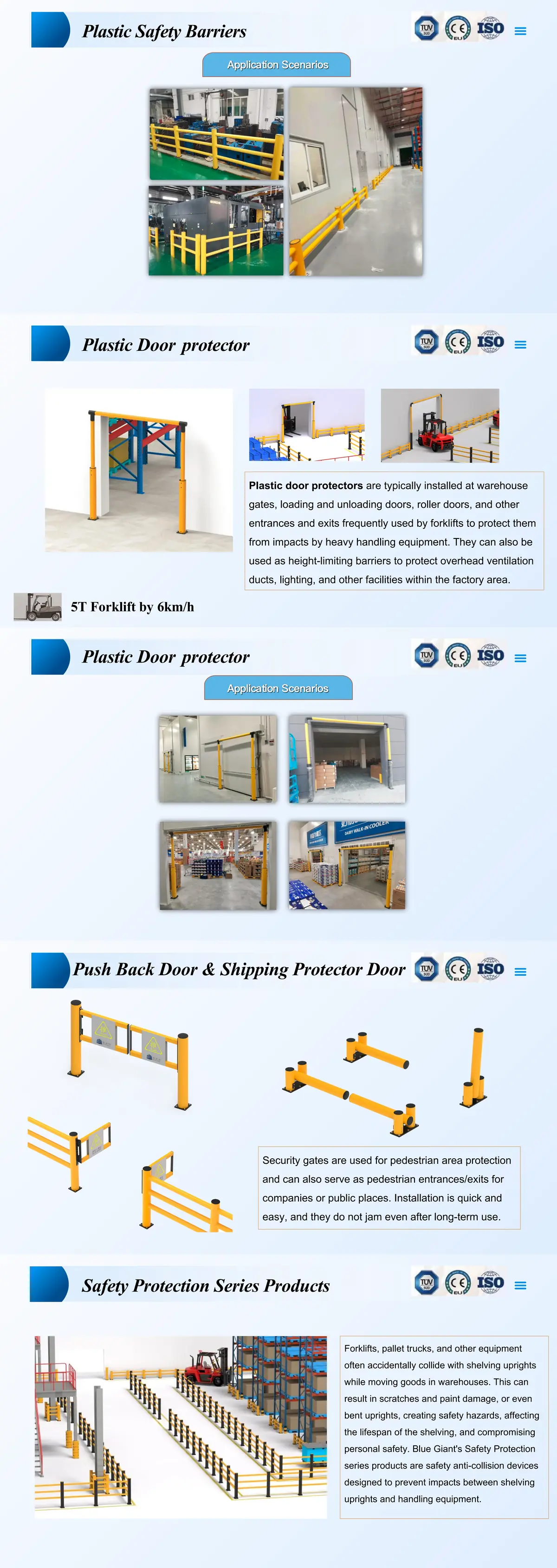 Inorder Plastic Protector Detail - Flexible Guardrail System